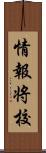 情報将校 Scroll