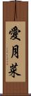 愛月菜 Scroll