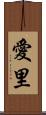 愛里 Scroll