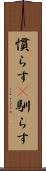 慣らす(P) Scroll