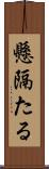 懸隔たる Scroll