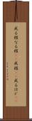 成る程 Scroll