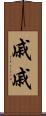 戚戚 Scroll
