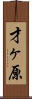 才ヶ原 Scroll