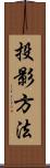 投影方法 Scroll