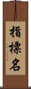 指標名 Scroll