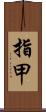 指甲 Scroll