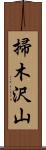 掃木沢山 Scroll