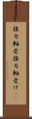 推力軸受 Scroll