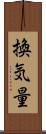 換気量 Scroll