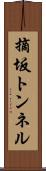 摘坂トンネル Scroll