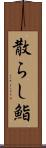 散らし鮨 Scroll