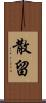 散留 Scroll