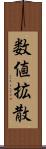 数値拡散 Scroll
