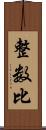 整数比 Scroll