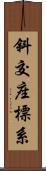 斜交座標系 Scroll