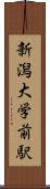 新潟大学前駅 Scroll