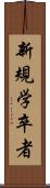 新規学卒者 Scroll