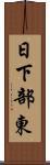 日下部東 Scroll