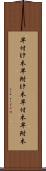 早付け木 Scroll