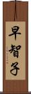 早智子 Scroll