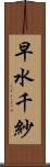 早水千紗 Scroll
