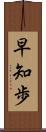 早知歩 Scroll