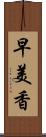 早美香 Scroll