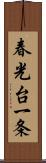 春光台一条 Scroll