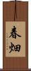春畑 Scroll