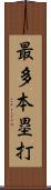 最多本塁打 Scroll