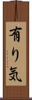 有り気 Scroll