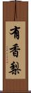 有香梨 Scroll
