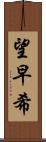 望早希 Scroll