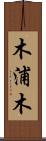 木浦木 Scroll