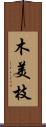 木美枝 Scroll