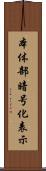 本体部暗号化表示 Scroll