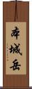本城岳 Scroll