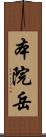 本院岳 Scroll