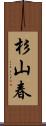 杉山春 Scroll