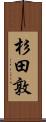 杉田敦 Scroll