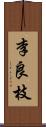 李良枝 Scroll