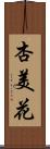杏美花 Scroll