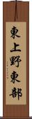 東上野東部 Scroll