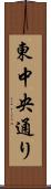 東中央通り Scroll