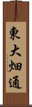 東大畑通 Scroll