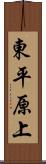 東平原上 Scroll