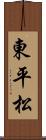 東平松 Scroll