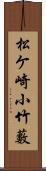 松ケ崎小竹藪 Scroll