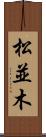 松並木 Scroll